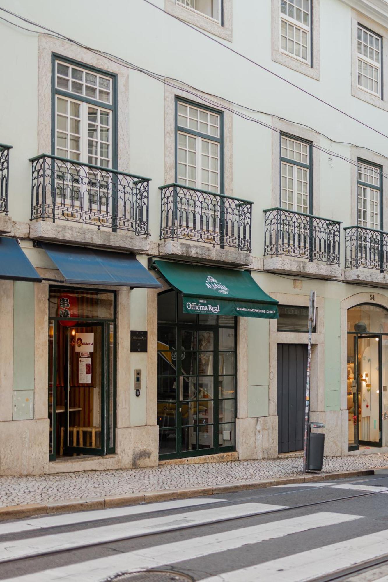 Almaria - Officina Real Apartments | Chiado Lizbona Zewnętrze zdjęcie